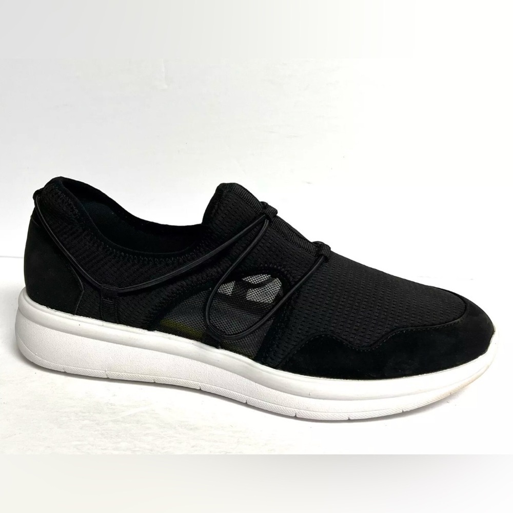 Clarks Womens Ezera Skip Slip On Sneaker Black Size 11 M
